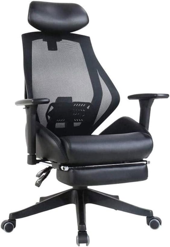 Office Chair Gaming Chair Computer Chair Ergonomic Chair Computer Chair Home Waist Backrest Office Comfortable Long Seat Chair Gaming Chair Study Chair Swivel Chair