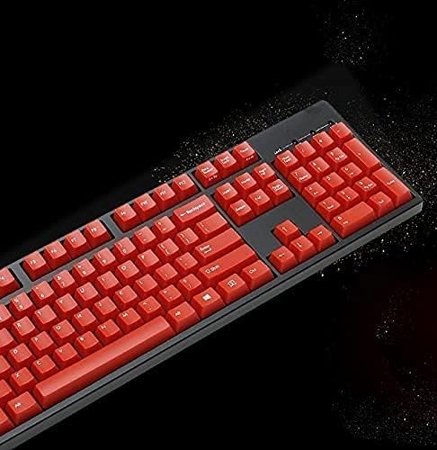 zhanghong Wired Mechanical Ergonomic Gaming Keyboard 108-Key Anti-Ghosting Full Size for Laptop Computer Game