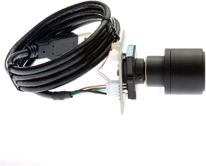 ELP 960P Low Illumination USB Camera Module with 2.8-12mm Varifocal Lens Mini 1.3megapixel Manual Zoom USB Camera for Computer UVC USB2.0 Embedded Video Webcam Board for Close-up Image