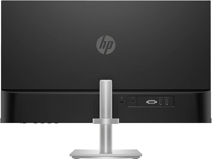 HP 27 FHD IPS (1920x1080) Height Adjust Monitor (Replaces M27h) Bundle w/Docztorm Dock 2X HDMI VGA 3-Sided Micro-Edge Bezel Ideal for Home &amp Business Black/Silver (2026 Latest Model) (2 Pack