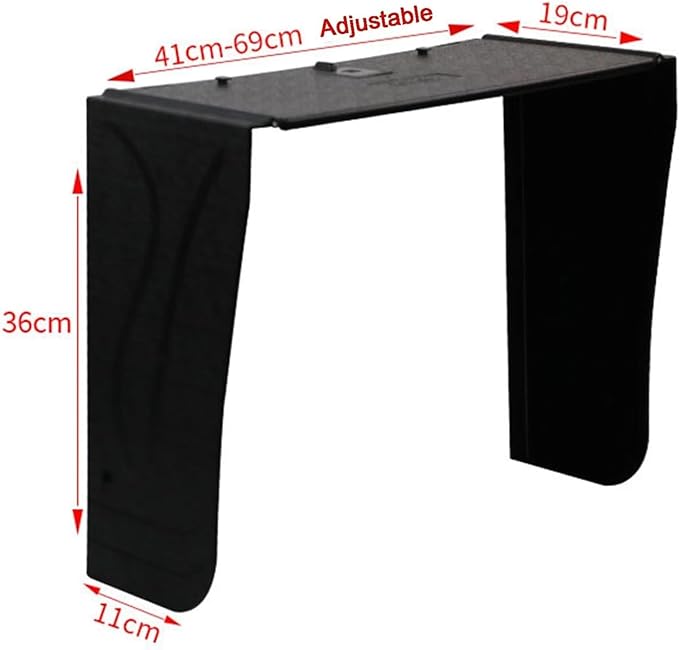Desktop Computer Monitor Hood Portable Video Monitor Hood Sunshade Sunhood 16-27 in AdjustablePrivacy Protectionfor Office Playing Games ﻿ ﻿