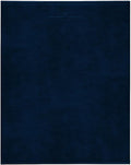 Gallery Leather Smooth Leather Mouse Pad - Portrait Layout Non-Slip &amp Waterproof Great for Work Desk &amp Home Handcrafted - Acadia Navy - 10 x 8