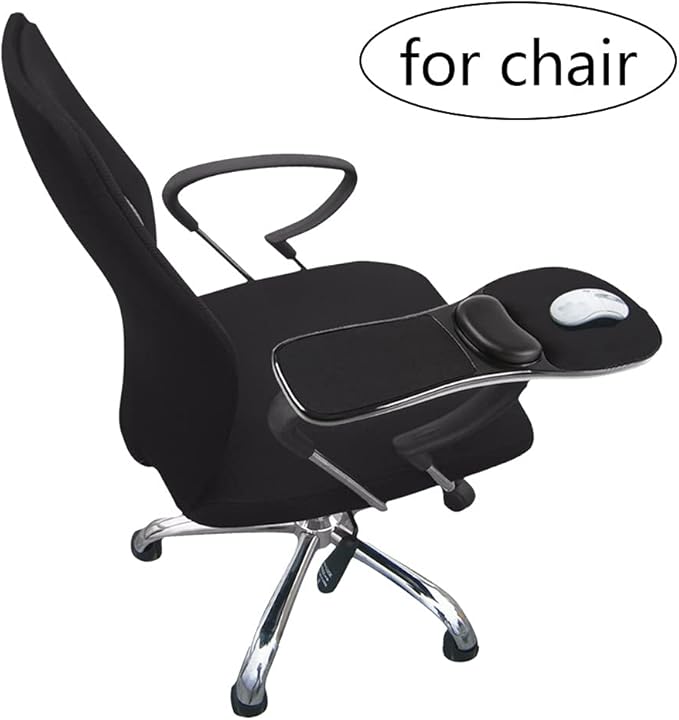 Upgrade Ergonomic Arm Rest Mouse Pads Dual Purpose for Desk and Chairs Adjustable Armrest Wrist Support Attachment Gaming Covers for Elbows and Forearms Pressure Relief Office Computer Desk Extender