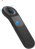 Air Mouse for PC/iOS/Android with Touchpad Rechargeable Wireless Presentation Clicker Bluetooth 2.4G Remote Control for PowerPoint/Keynote/Tiktok/Camera/Kindle Apps (Black)