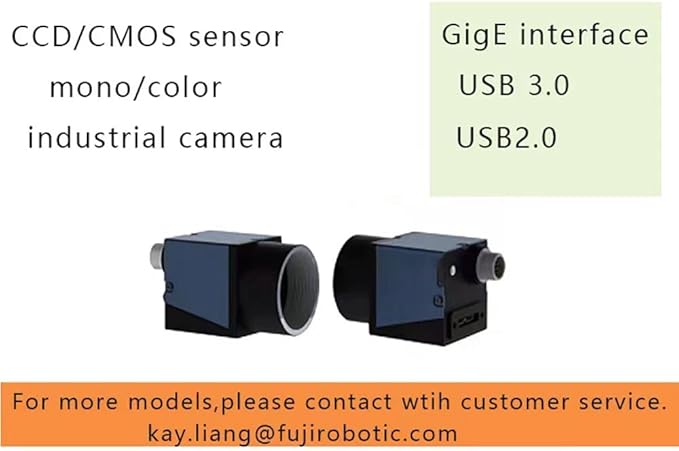 USB3.0 3MP Machine Vision Camera C Mount Global Shutter (Color) 1/1.8'' for Recognition Project