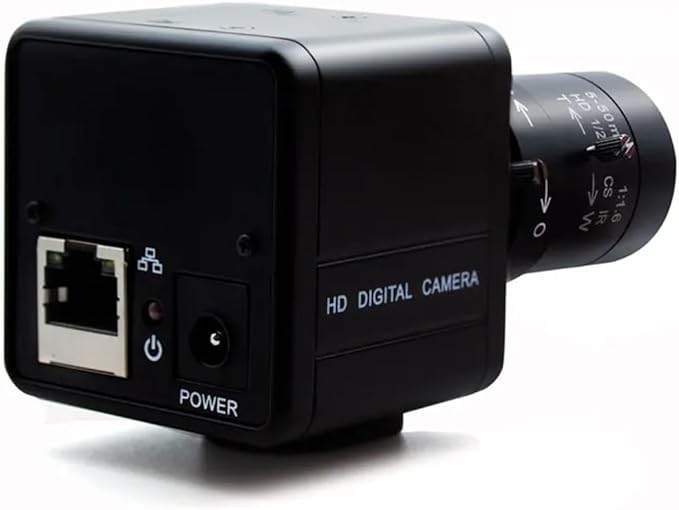 Mini Manual Zoom 3 4 5 8MP IP Camera 5 mm 6 mm Lens Metal Industrial Inspection Security Camera Video Surveillance
