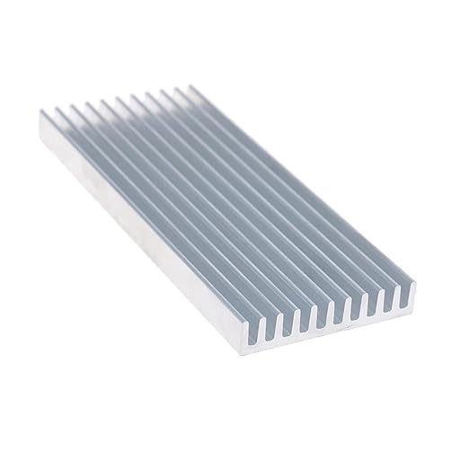1PCS Aluminum Alloy Radiator Cooling Pad(100 * 40 * 8mm)