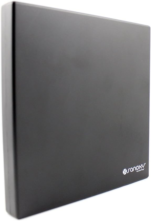 SANOXY_USB2-CDDVDCOMBO-BK Slim USB 2.0 External Portable Black