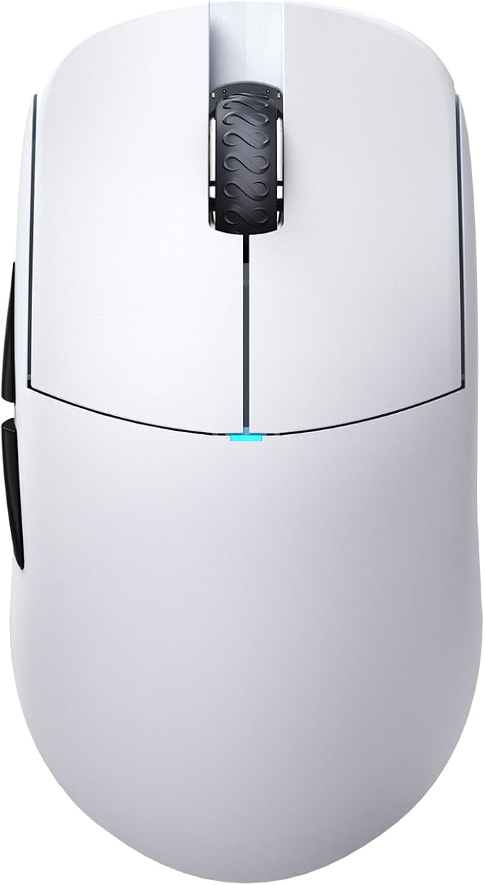 Lamzu Atlantis Mini Champion Edition Wireless Gaming MouseUltra Lightweight 51g Symmetrical MCU Nordic 52840 PAW3950 SensorDustproof Encoder Optical Switch 8K Polling Rate Compatible-White