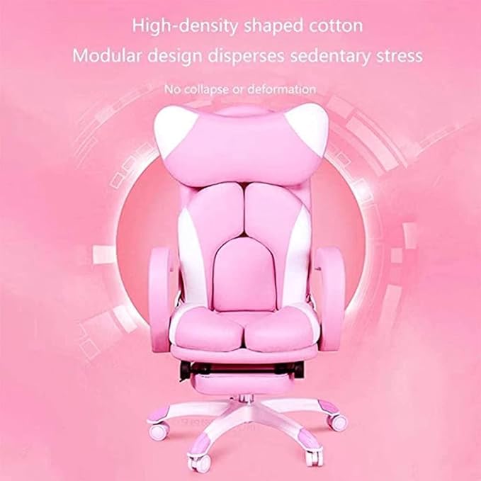 Chair Lifting Swivel Chair Office Chair Gaming Chair Learning Table and Chair Computer Chair Upholstered Seat Recliner