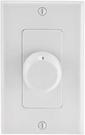 Monoprice Speaker Volume Controller - Rotary Type 100 Watts Per Channel 4-16 Ohms Single Gang White