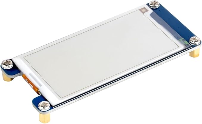 waveshare 2.66inch e-Paper Module 360x184 Pixels Red/Yellow/Black/White Four Display Colors SPI Interface Compatible with Raspberry Pi/Jetson Nano/Ardui/STM32 etc.