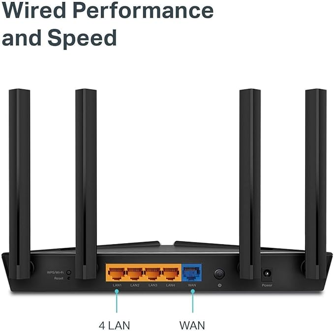 TP-Link Wifi 6 AX1500 Smart WiFi Router (Archer AX10) 802.11ax Router Dual Band AX RouterBeamformingOFDMA MU-MIMO Parental Controls Works with Alexa (Renewed)