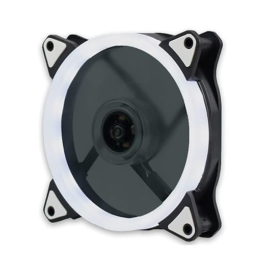 120mm Computer Cooling Fan RGB PC Radiator Case Adjustable LED Heatsink Colorful Cooler Fans for