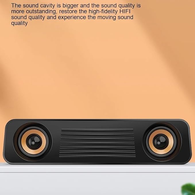 Wired Portable Speaker Soundbar Surround Loudspeaker Sound Box Music Player for TV Computer Laptop