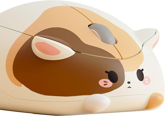 Akko Cat Theme Wireless Gaming Mouse Calico Cat Tri-Mode Mouse BT3.0/BT5.0/2.4G Cute Optical Cordless Cartoon Mice for Computer/Laptop/Desktop/PC Compatible with Mac/Win