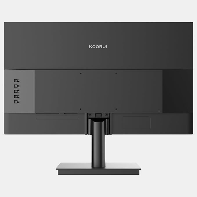 KOORUI 23.8 Inch 144Hz IPS Computer Monitor Full HD 1920 x 1080p Ultra-Slim Display with HDMI VGA Adaptive Sync 99% SRGB VESA 100x100mm Eye Care Tilt Black E2411K