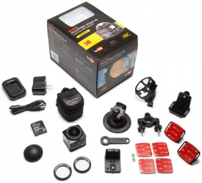 Kodak PIXPRO SP360 4K Premier Pack VR Camera