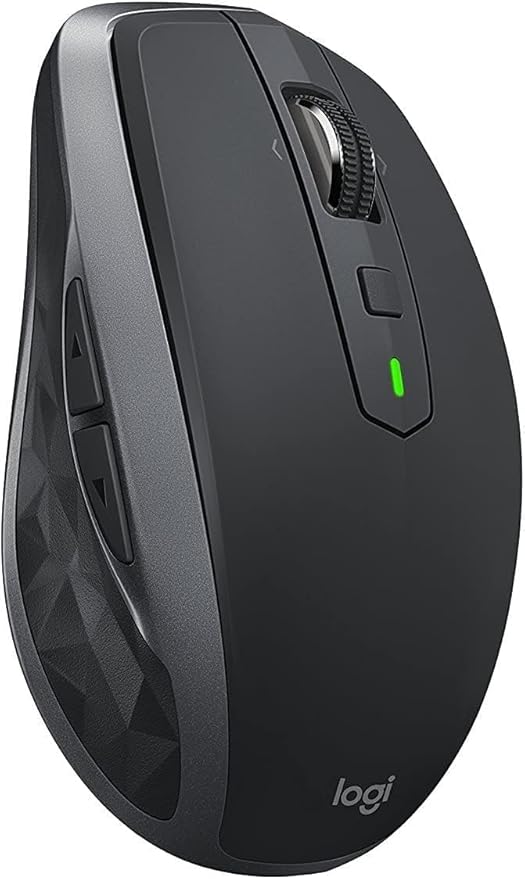Logitech MX Anywhere 2S Wireless Mouse for Windows and Mac with Dual Connectivity Built-In Battery 500mAh 400 DPI Hyper-Fast Scrolling Mouse - 910-005132 (Renewed)