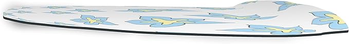 Ergonomic Mouse Pad with Wrist Rest Digital Printed Mouse Mat for Tendon Sheath Problems Non-Slip Base for Office and Home Size: 20 x 23 cm