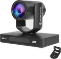AVKANS 4K PTZ Camera NDI HX2 HDMI SDI POE PTZ Camera with IP Live Streaming for Church Worship Live EventsPoE Support(4K 30FPS)