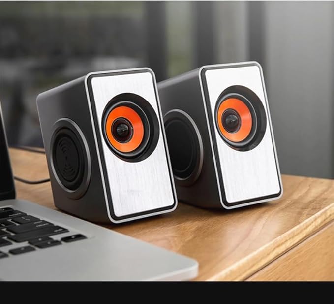 Audio Computer Desktop Speaker Notebook Multimedia Mobile Phone Subwoofer Wired Stock