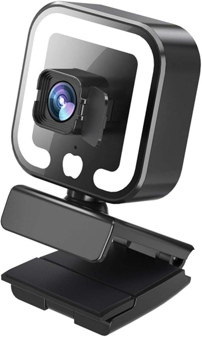 Webcam 1080P Auto for Focus Web USB Desktop Camera Live Teaching Live Classes for PC Computer for W MICR