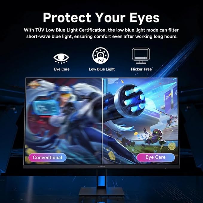 Xiaomi Gaming Monitor 27in 165Hz 1ms GTG 1920*1080 Fast IPS HDR10 FreeSync Premium Professional Calibration 99% sRGB 178° Wide Angle Tilt Adjustment TUV Low Blue Light Computer Screen Desktop Monitor