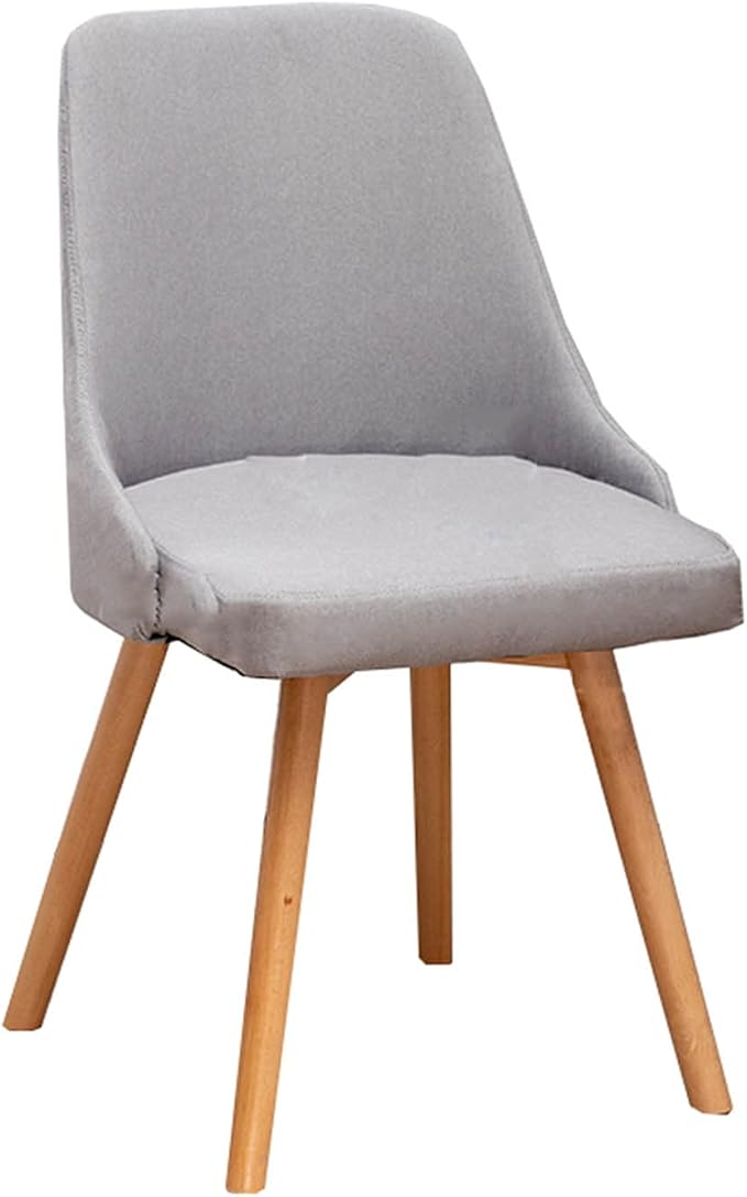 Mlaea Dining Bedroom Living Room Chair Gaming Club Bar Chair with Backrest Office Conference Reception Chair 43 * 43 * 84CM(Size:43 * 43 * 84CMColor:H)