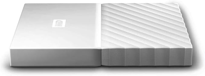 WD 2TB White My Passport Portable External Hard Drive - USB 3.0 - WDBS4B0020BWT-WESN