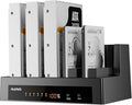 MAIWO 5 Bay External Hard Drive Docking Station for 2.5'' 3.5'' SATA HDD/SSD USB3.0 HDD Dock with Offline Clone 5 Bay Hard Drive Cloner Duplicator 110TB Capacity Expansion