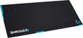 Logitech G840 XL Shroud Edition Cloth Gaming Mouse Pad 400x900 mm 3 mm Thin Pad Stable Rubber Base Performance-Tuned Surface Moderate Surface Friction Durable Tube for Transport - Black