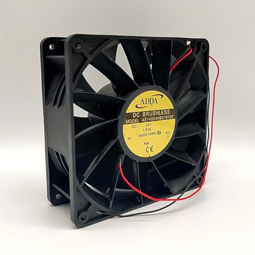 High-Performance 24V 1.85A 140mm AS14024HB519100 Variable Frequency Cooling Fan for Laptops and Electronics