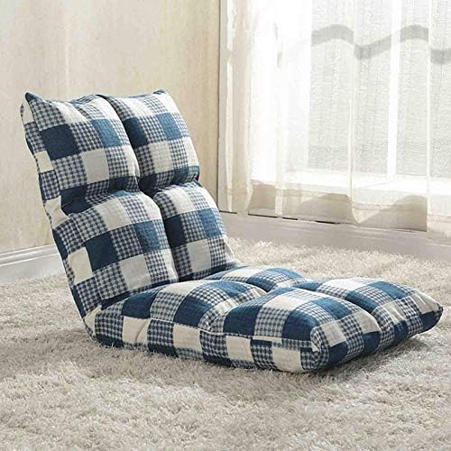 BTZHY Floor Chair Indoor Adjustable Floor ChairFloor Chair Back Cushion Made of Highly Elastic Foam Padded Seat Cushions for Meditation Seminars Yoga TV Watching or Gaming