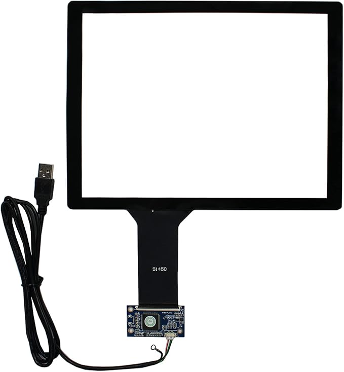 for 10.4 4:3 1024x768 VS104T-004A800x600 VS104T-001A LCD Screen10.4 inch Capacitive Touch Sensor PanelSupport 10 Points Multi-Touch