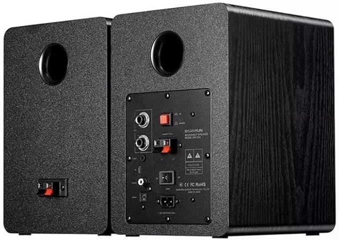 Dual Mode USB Computer Speaker Heavy Bass Cinema-Grade Surround Sound Active Bookshelf Speakers for TV PC