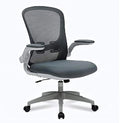 Office Chair Ergonomic Table and Chair Computer Chair Student Learning Swivel Chair Backrest Work Chair Office Chair Game Chair Chair (Color : Gray Size : One Size) Needed