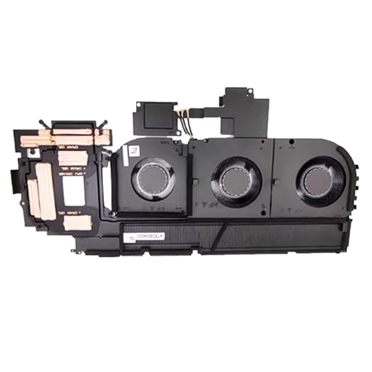Laptop Heatsink&ampFan for DELL Pro Max 18 Plus MB18250 0HVTGX HVTGX AT9D80040C0 DGFF2 09VN2G 9VN2G EG75091S1-C320-S9A DC28001CLSL DC12V 0.80A