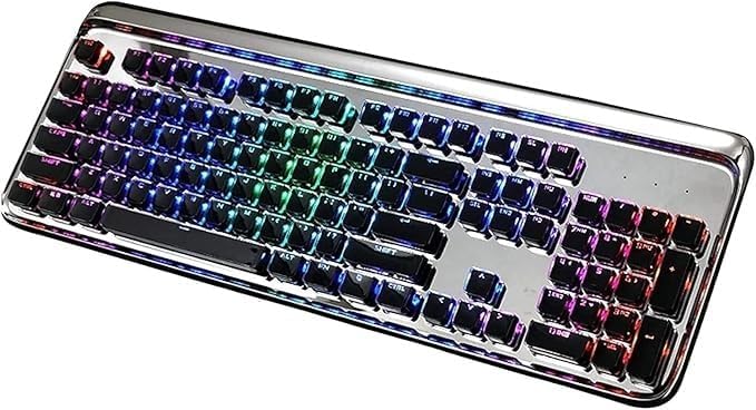 Pc Gaming Keyboards Keycap Set with Translucent Layer for Mechanical Keyboard Full 108-Key Set