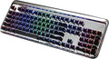 Pc Gaming Keyboards Keycap Set with Translucent Layer for Mechanical Keyboard Full 108-Key Set