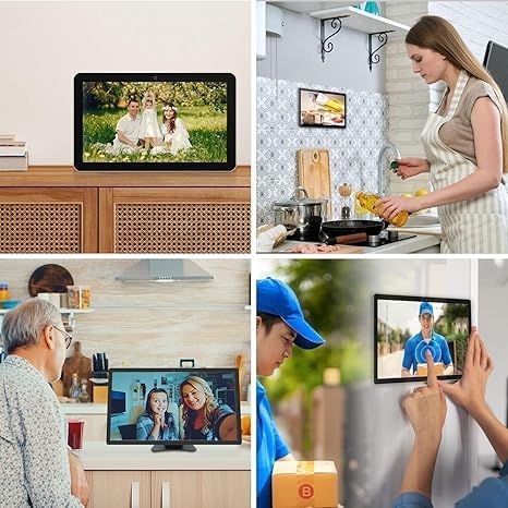 Large Touchscreen Monitor Digital Electronic Calendar Downloadable APP10-Point Touch16:9 Display Android 13 with 8GB RAM &amp 128GB ROMPerfect for Office Business and Home (27 inch)