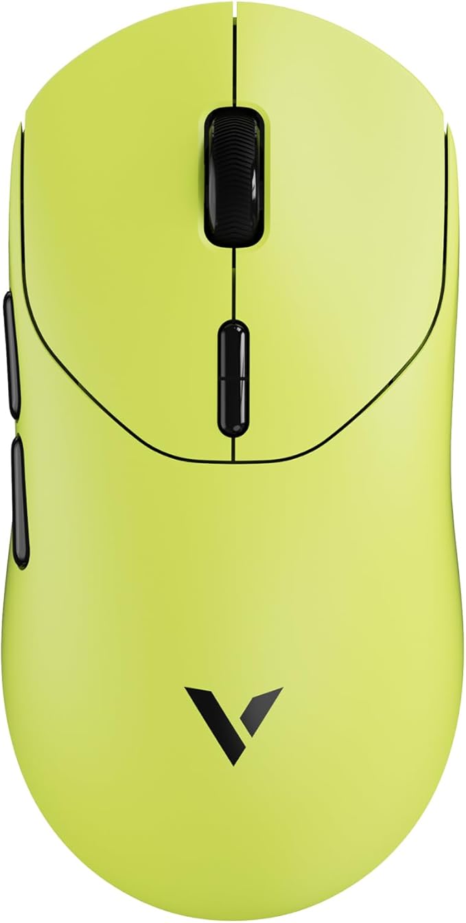 Rapoo VT2 Wireless Gaming Mouse True 8K Wireless Polling Rate 53g Lightweight Up to 750 Hr Battery Nordic nRF54L15 MCU 100-Million Mechanical Switch 10 Programmable Buttons Macro Enabled