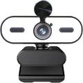 GIZNXBA Full HD Webcam with Built-in Microphone Autofocus 3-Level Beauty Mode Privacy Cover USB Webcam with Auto Light Correction for Video Calls Streaming &amp Meeting(4K)