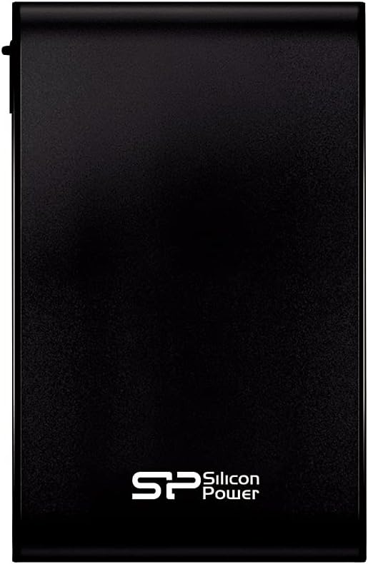SP Silicon Power Portable Hard Drive 2TB 2.5 USB 3.0/2.0 Shockproof Waterproof Armor A80 Black SP020TBPHDA80S3K