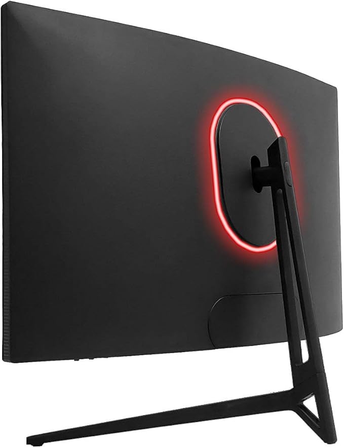 Sceptre Curved 24 FHD 1080p Gaming LED Monitor R1200 HDMI DisplayPort 165Hz 144Hz FreeSync G-Sync Compatible Edgeless Build-in Speakers Machine Black 2021 (C248B-1858RN)