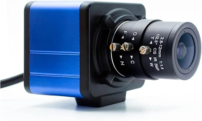 8MP Metal Mini IP Camera HD 4K Digital 2 12mm Manual Zoom Lens Indoor Face Human Motion Detection Security Surveillance