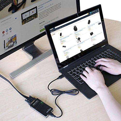 WAVLINK USB to HDMI/DVI/VGA Universal Display Adapter Supports Resolutions up to 1920x1080 Compatible with Windows MacOS ChromeOS Android