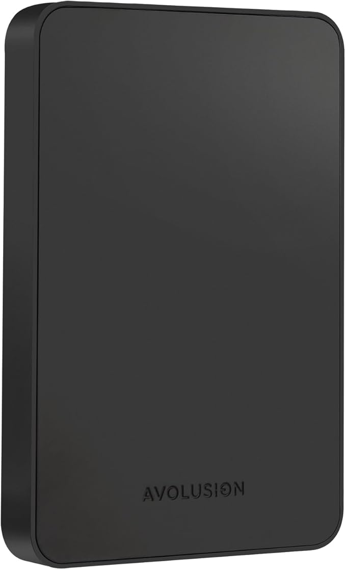 Avolusion Z2-S 1TB USB 3.0 Ultra Slim External Hard Drive/Pocket Drive (for Windows MacOS Xbox PlayStation) (Renewed)