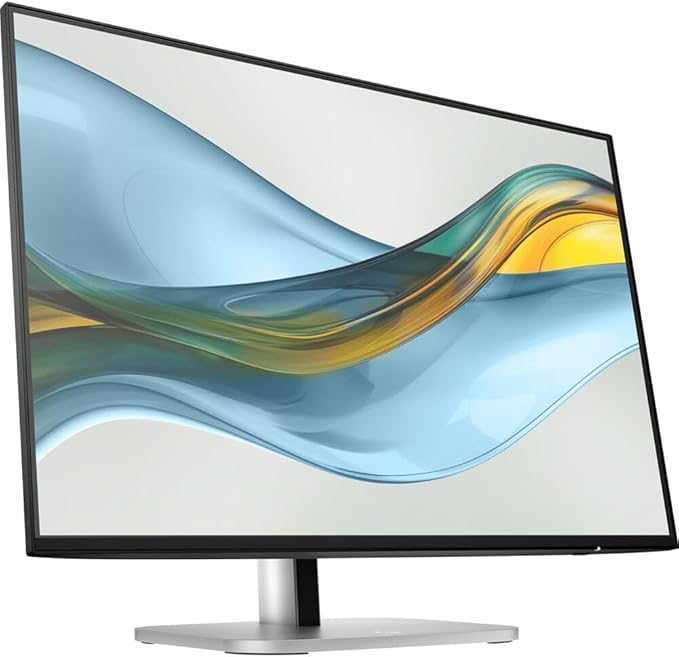 HP Series 5 Pro 524pn 24 WUXGA IPS Monitor 5ms Response time Anti-Glare Flicker Free VESA Mount (100mm) HDMI DisplayPort &amp Dockztorm USB Port Expander Black/Silver Color (9D9A7AA#ABA) 2 Pa