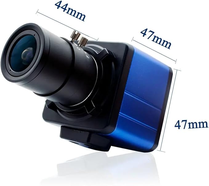 8MP Metal Mini IP Camera HD 4K Digital 2 12mm Manual Zoom Lens Indoor Face Human Motion Detection Security Surveillance